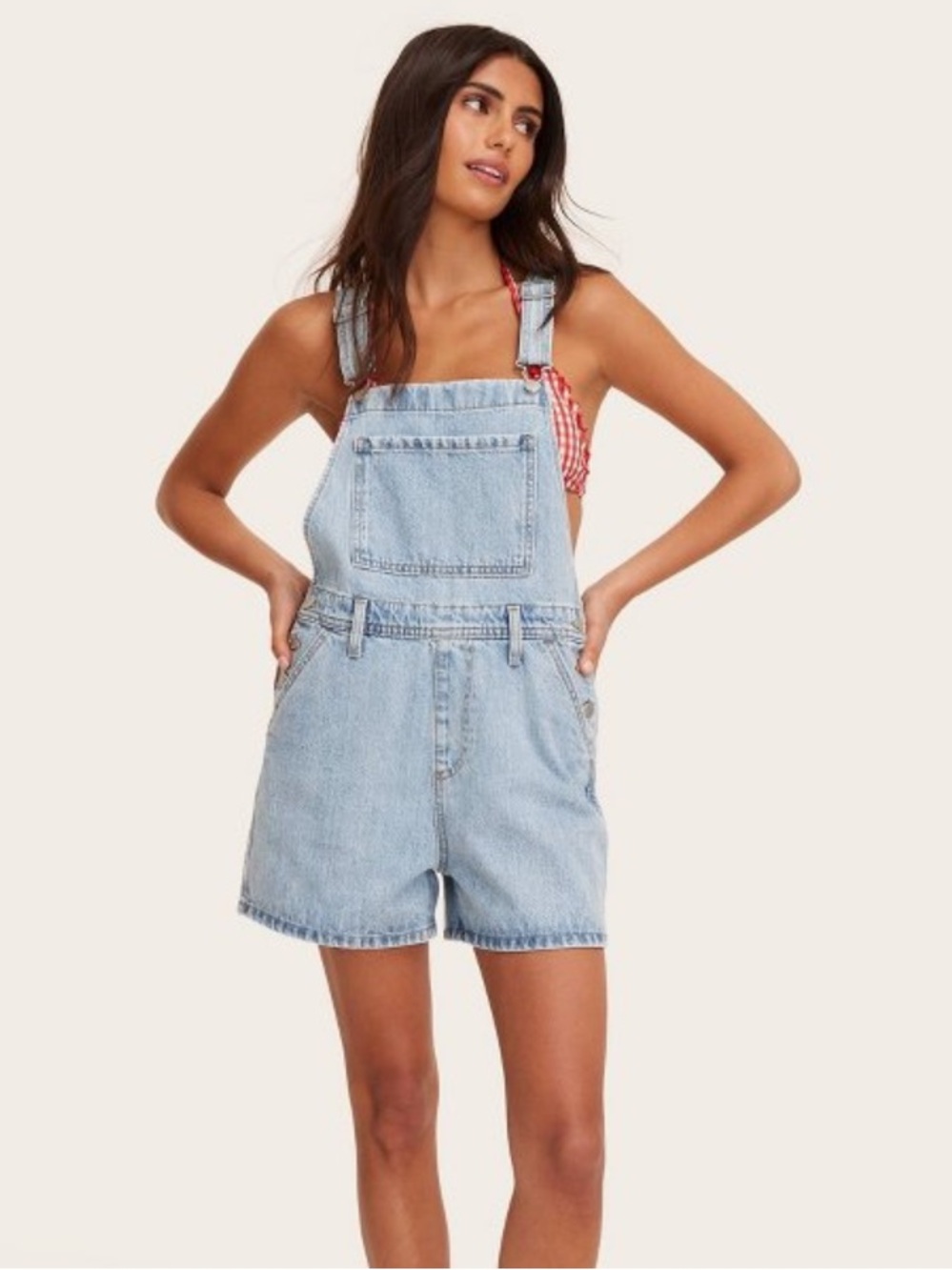 Parke x Target Denim Overalls Large